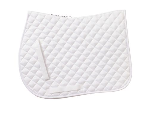 Centaur Imperial Quilted Pony Pad - White/White