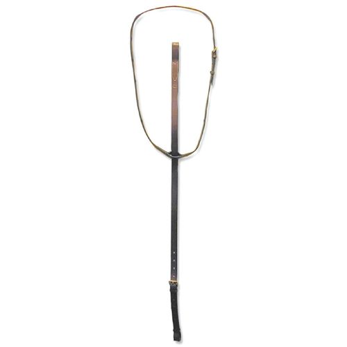 Nunn Finer Standing Martingale - Black/Brass