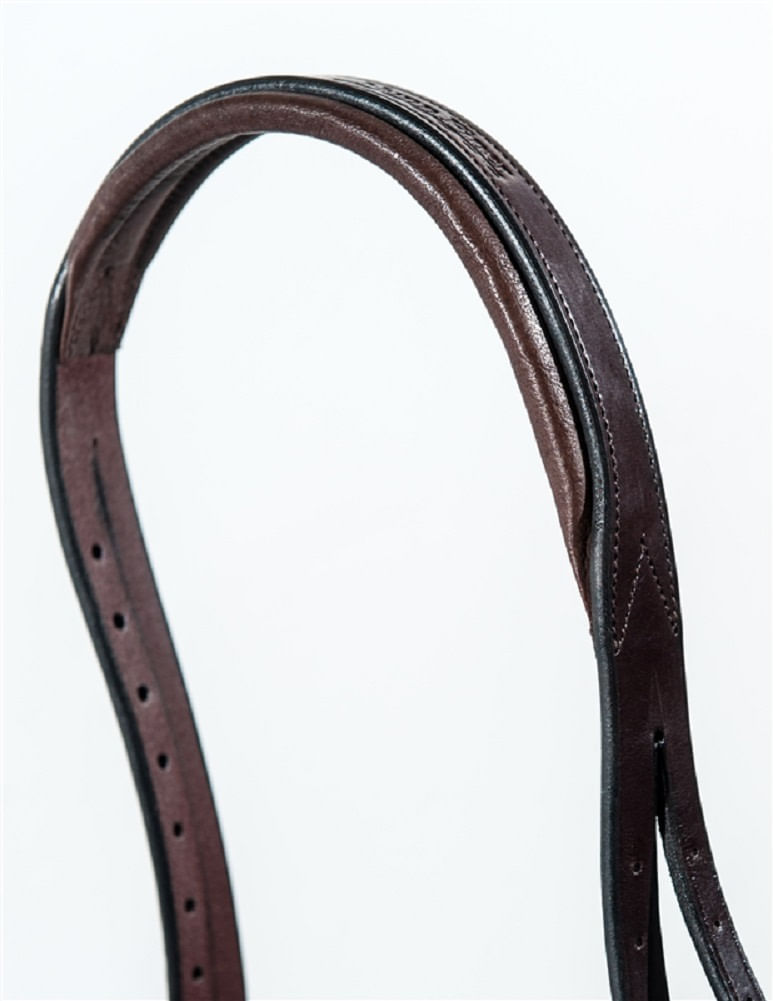 Nunn Finer Galway Flash Bridle Havana/Zinc Nunn FinerGALAWAY