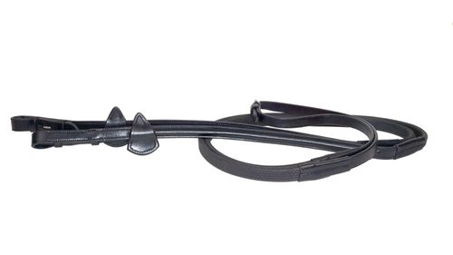 Nunn Finer Anatomico Rubber Reins - Black