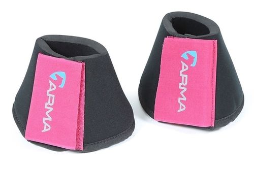 Shires ARMA Neoprene Over Reach Boots - Raspberry