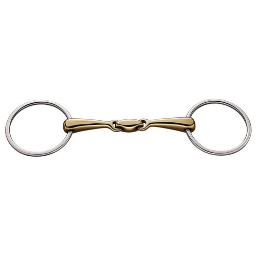 Herm Sprenger Loose Ring Snaffle Bit 18mm Double Joint