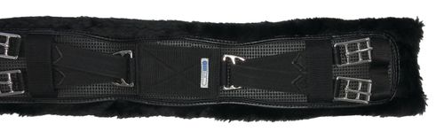 Ovation Coolmax Humane Dressage Girth - Black/Black
