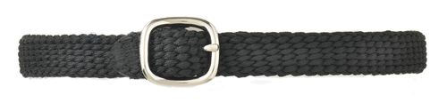 Camelot Braided Nylon Spur Straps - Black