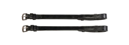 Shires Avignon Cheek Pieces - Black