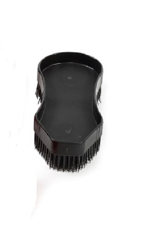Shires Ezi-Groom DeTangler Brush - Black