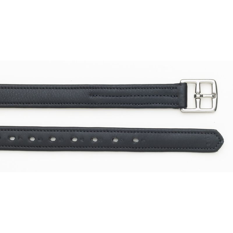 CAMELOT Child's Stirrup Leathers - Brown 7/8 X 48 Inch Lined