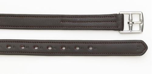 Camelot Covered Stirrup Leathers - Brown