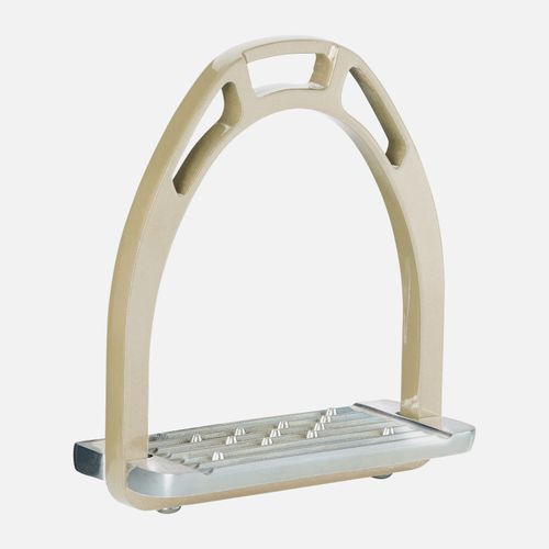 B Vertigo Aluminium Stirrups - Silver/Gold