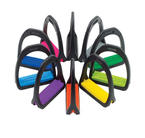 Compositi Premium Adult Stirrups - Purple