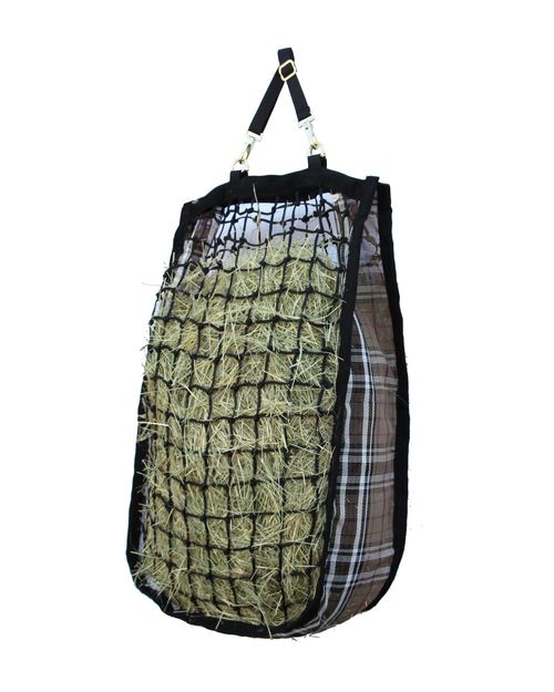 Kensington Two Flake Slow Feed Hay Bag - Deluxe Black