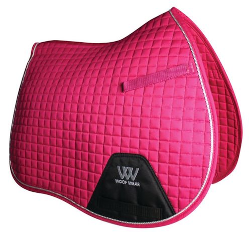 Woof Wear All Purpose Saddle Pad - Berry