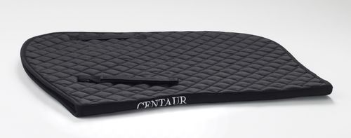 Centaur Imperial Quilted Close Contact Saddle Pad - Black/Burgundy