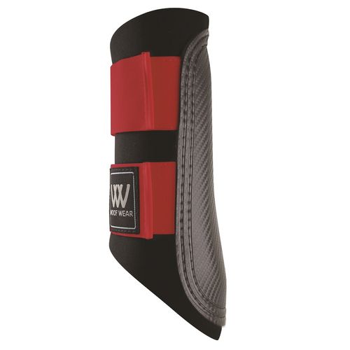 Woof Wear Sport Brushing Boot - Black/Royal Red