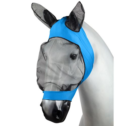 Horze Soft Stretch Fly Mask - Blue