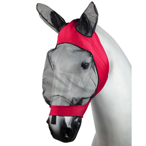 Horze Soft Stretch Fly Mask - Pink