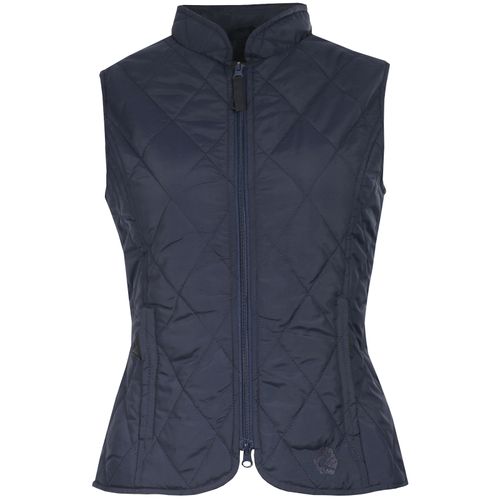 Horze Women's Classic Quilted Vest - Peacoat Dark Blue