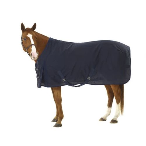 Equi-Essentials EZ-Care Solid Stable Sheet - Navy