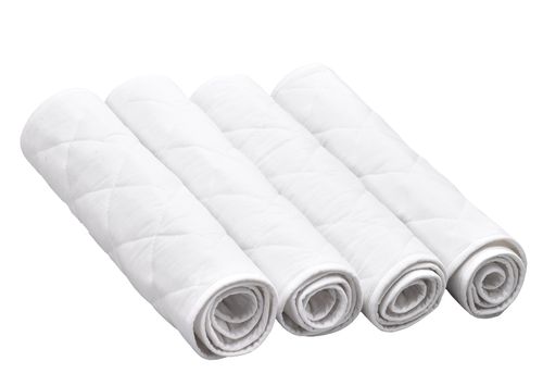 Equi-Essentials Quilted 16" Leg Wraps - White