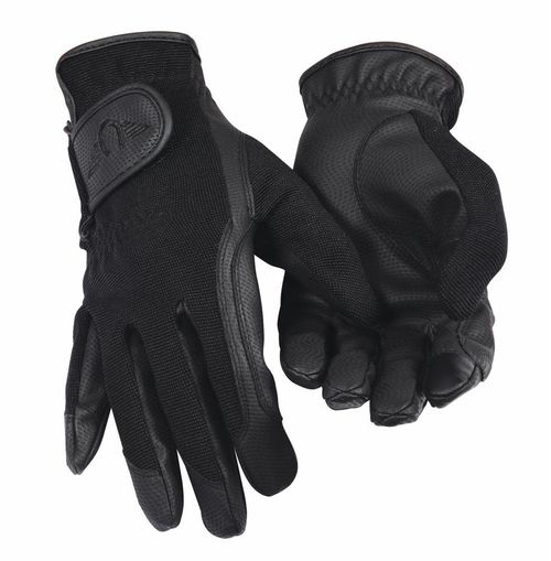 Equine Couture Women's Waterproof Thinsulate Riding Gloves - Black
