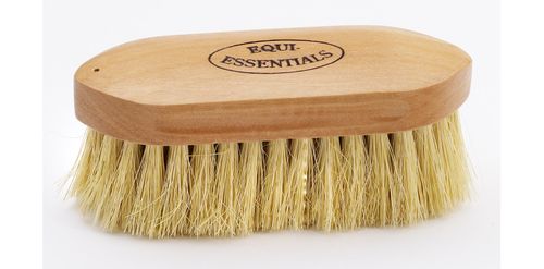 Equi-Essentials Wood Back Small Tampico Dandy Brush - Natural