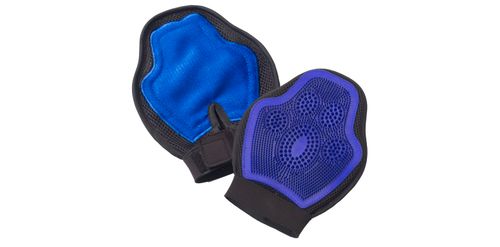 Equi-Essentials Grooming Massage Mitt - Royal