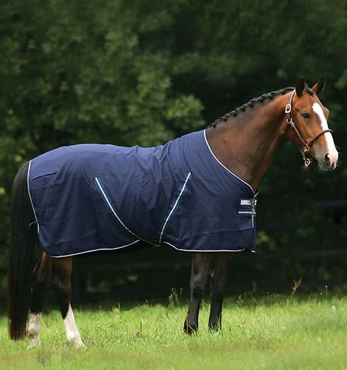 Rambo Stable Sheet - Navy/Navy/White