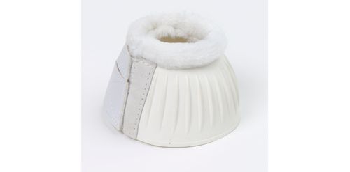 Equi-Essentials Heavy Duty Fleece Bell Boots - White
