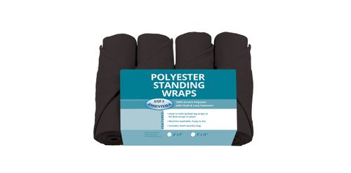 Equi-Essentials Poly 9ft Standing Wraps - Royal Blue