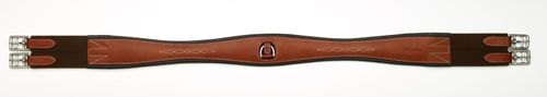 Aramas Fancy Overlay Girth - Chestnut