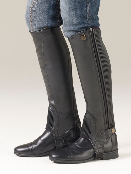 Ovation EquiStretch II Half Chaps - Black