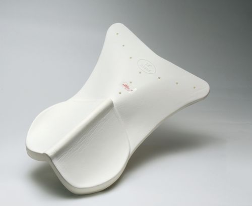 Equine Innovations Close Contact Riser Plus Pad - White