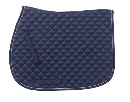 Ovation Coolmax Piped All Purpose Pad - Navy/White