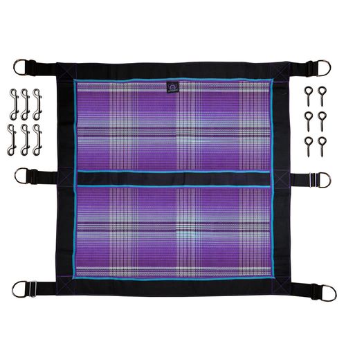 Kensington 36" Deep Stall Door Guard w/Hardware - Lavender Mint