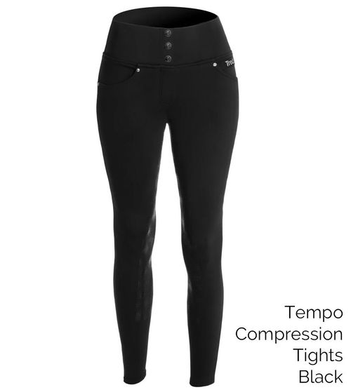 Tredstep Women's Tempo Compression Tights - Black