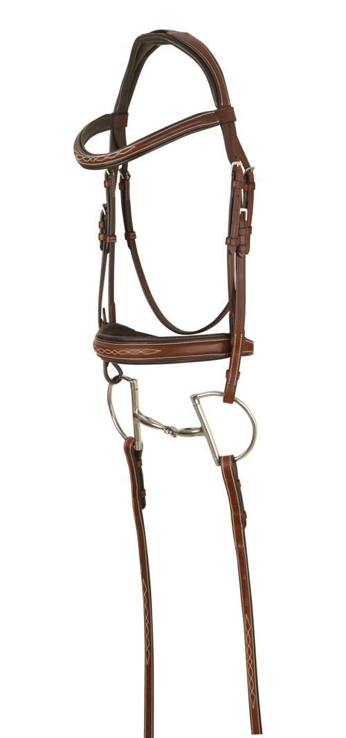 Ovation Carlisle Anatomic Bridle - Brown
