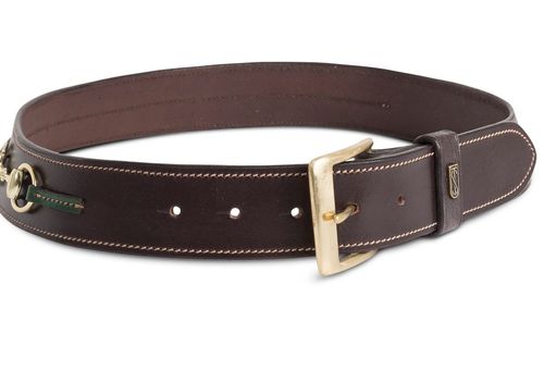 Tredstep Curve Snaffle Belt - Havana/Hunter Green