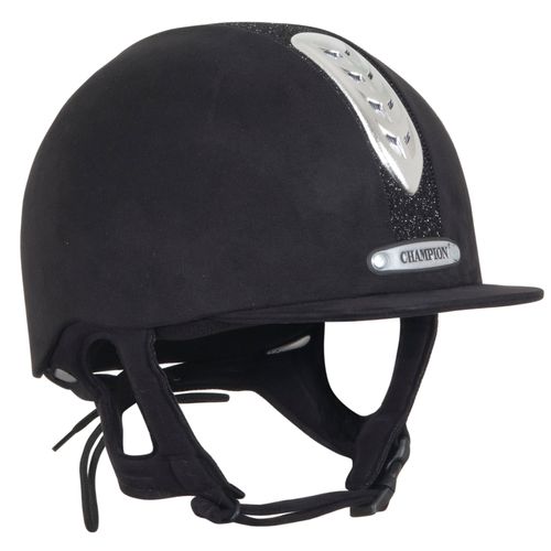 Champion X-Air Dazzle Plus Helmet - Black/Black Sparkle