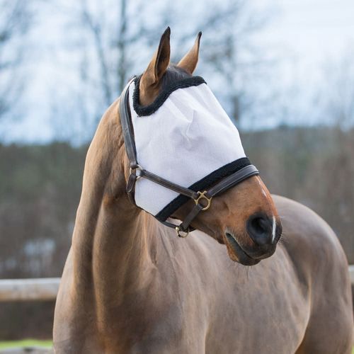 Horze Fly Mask - Black/White