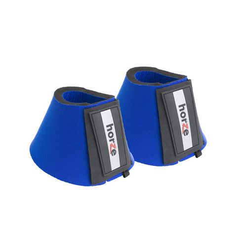 Horze Pro Bell Boots - Blue