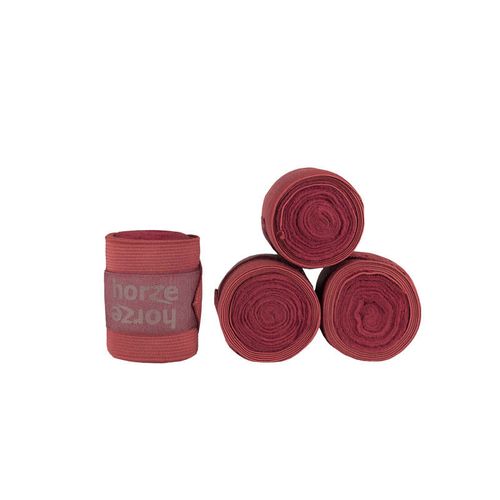 Horze Nest Combi Bandages - Brick Red