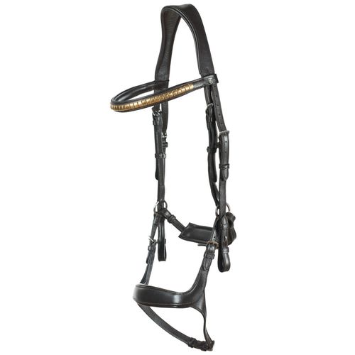 Horze Stewart Anatomical Bridle - Dark Brown