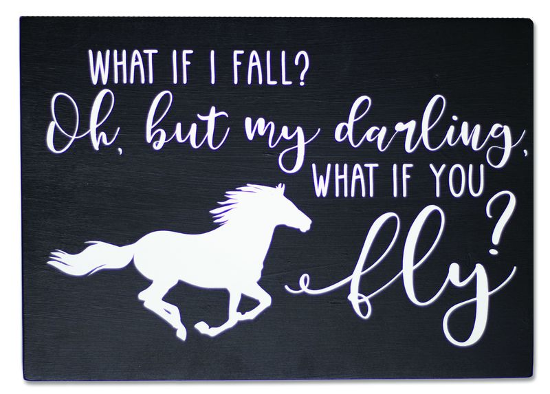 Kelley And Company Wall Decor What If I Fall Oh But My Darling What If You Fly Kelley And Company L114 Os Bit Of Britain