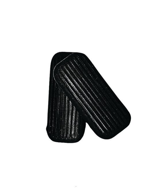 Korsteel Two Bar Stirrup Iron Treads - Black