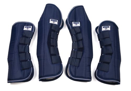 Saxon Travel Boots - Navy