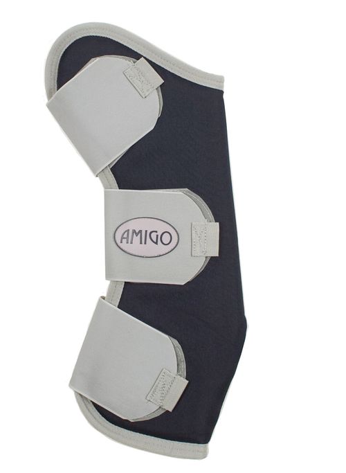 Amigo Ripstop Travel Boots - Navy/Silver