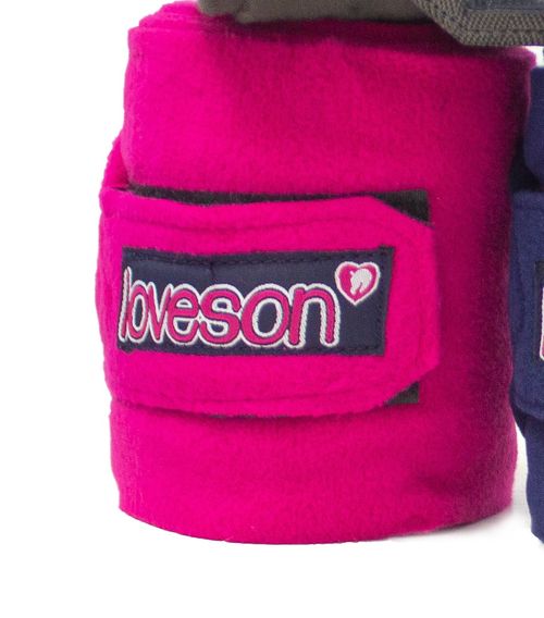 Loveson Fleece Bandages - Pink