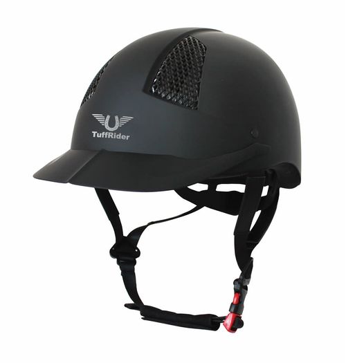 TuffRider Starter Riding Safety Helmet - Black