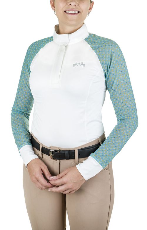 Equine Couture Women's Smyrna Show Shirt - Daisy