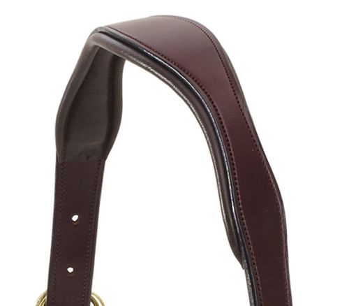 Ovation ATS Padded Halter Crown Piece - Dark Brown